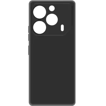 Чехол-крышка Krutoff для Tecno Pova 6/6 Pro, термополиуретан, черный