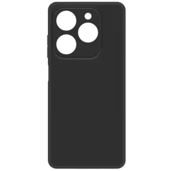Чехол-крышка Krutoff для Tecno Spark 20 Pro, термополиуретан, черный