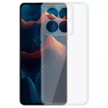 Чехол-крышка Мультибренд для Xiaomi 14T, силикон, прозрачный