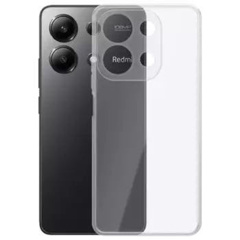 Чехол-крышка Мультибренд для Xiaomi Redmi Note 13, силикон, прозрачный