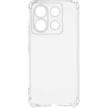 Чехол-крышка Krutoff для Xiaomi Redmi Note 13 Pro+, силикон, прозрачный