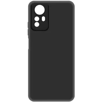 Чехол-крышка Krutoff для Xiaomi Redmi Note 12s, термополиуретан, черный