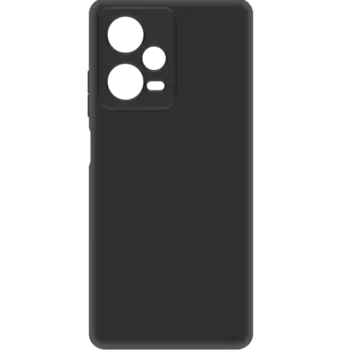 Чехол-крышка Мультибренд для Xiaomi Redmi Note 12 Pro, термополиуретан, черный