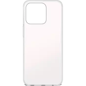 Чехол-крышка LuxCase для Apple iPhone 14, силикон, прозрачный