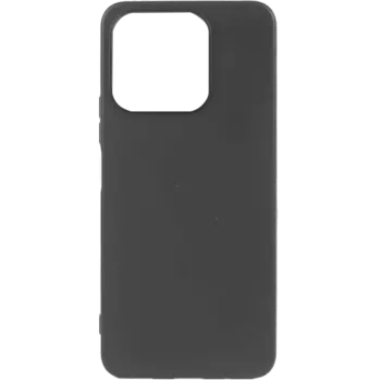 Чехол-крышка LuxCase для Apple iPhone 15 Pro, термополиуретан, черный