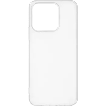 Чехол-крышка LuxCase для Apple iPhone 15 Plus, силикон, прозрачный