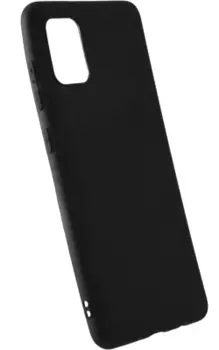 Чехол-крышка LuxCase для Galaxy M32, полиуретан, черный