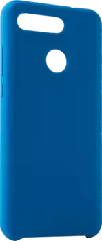 Чехол-крышка LuxCase для Honor View 20, полиуретан, синий