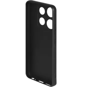 Чехол-крышка LuxCase для Infinix Smart 7+, термополиуретан, черный