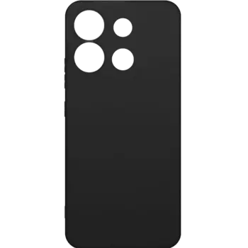 Чехол-крышка LuxCase для Infinix Smart 7 HD, термополиуретан, черный