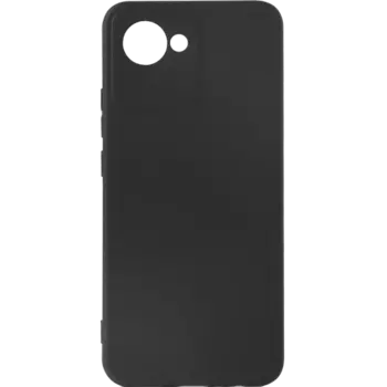 Чехол-крышка Мультибренд для realme C30, термополиуретан, черный
