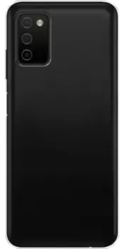 Чехол-крышка LuxCase для Samsung Galaxy A03s, термополиуретан, черный