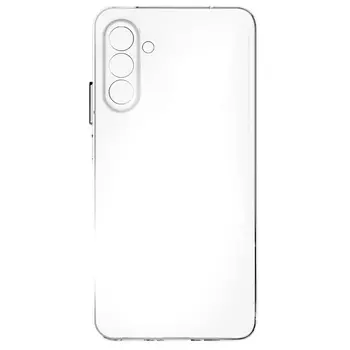 Чехол-крышка LuxCase для Samsung Galaxy A56, силикон, прозрачный