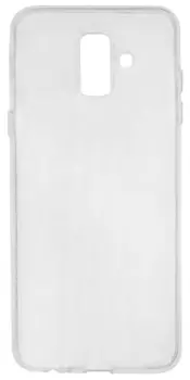 Чехол-крышка LuxCase для Samsung Galaxy A6, силикон, прозрачный