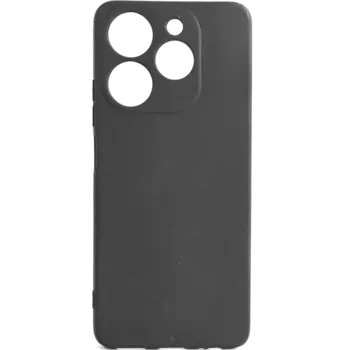 Чехол-крышка LuxCase для Tecno Spark 10C, термополиуретан, черный