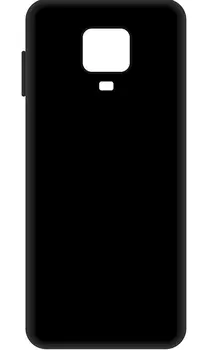 Чехол-крышка LuxCase для Xiaomi Note 9, термополиуретан, черный