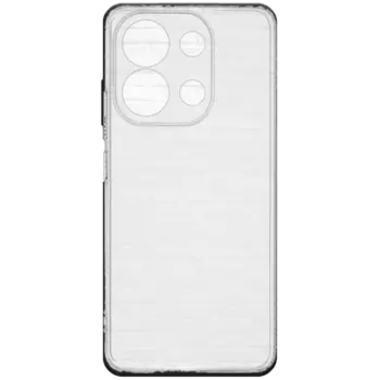 Чехол-крышка Мультибренд для Xiaomi Redmi 13, силикон, прозрачный