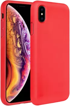 Чехол-крышка Miracase 8812 для iPhone X/XS, полиуретан, красный