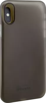 Чехол-крышка Miracase MP-8802 для iPhone X, полиуретан, серый