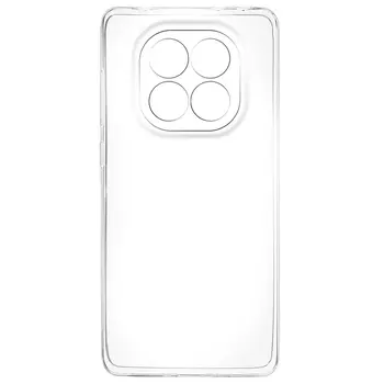 Чехол-крышка Мультибренд для Xiaomi Redmi Note 14 Pro, силикон, прозрачный