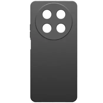 Чехол-крышка Мультибренд Huawei Nova 12i, поликарбонат, черный