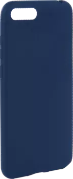 Чехол-крышка New Level для Honor 7A, полиуретан, синий