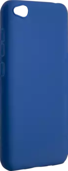 Чехол-крышка New Level для Xiaomi Redmi Go, силикон, синий