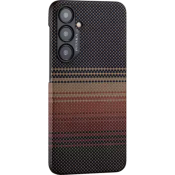 Чехол-крышка Pitaka для Samsung S24+ (FS2401S), кевлар, сансет