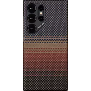 Чехол-крышка Pitaka для Samsung S24 Ultra (FS2401U), кевлар, сансет