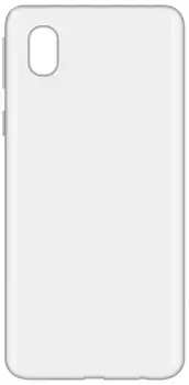Чехол-крышка RedLine для Samsung Galaxy A01 Core, полиуретан, прозрачный