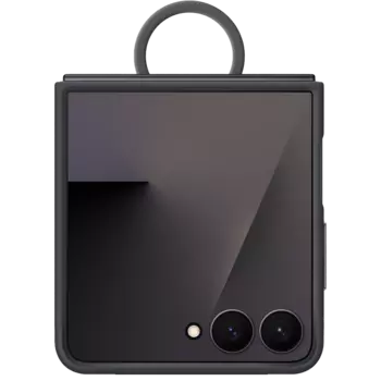 Чехол-крышка Ring Case для Samsung Z Flip7, черный (EF-PF766TBEGRU)