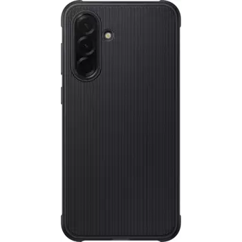 Чехол-крышка Rugged Case для Samsung A36, силикон, черный (EF-RA366CBEGRU)