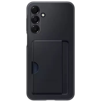 Чехол-крышка Samsung Card Slot Case для Galaxy A16, силикон, черный