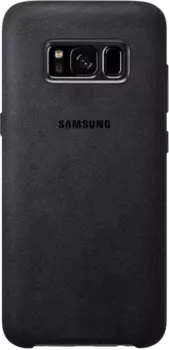 Чехол-крышка Samsung для Galaxy S8 Plus, алькантара, серый