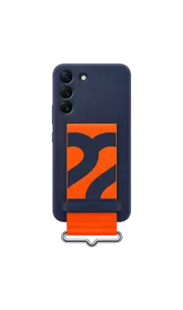 Чехол-крышка Samsung EF-GS906TWEGRU для Galaxy S22+ с ремешком, темно-синий