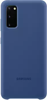 Чехол-крышка Samsung EF-PG980TNEGRU для Galaxy S20, силикон, синий