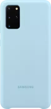Чехол-крышка Samsung EF-PG985TLEGRU для Galaxy S20+, силикон, голубой