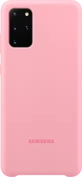Чехол-крышка Samsung EF-PG985TPEGRU EF-PG985TBEGR для Galaxy S20+, силикон, розовый