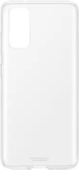 Чехол-крышка Samsung EF-QG980TTEGRU для Galaxy S20, полиуретан, прозрачный
