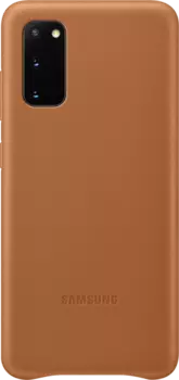 Чехол-крышка Samsung EF-VG980LAEGRU для Galaxy S20, кожа, коричневый