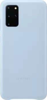 Чехол-крышка Samsung EF-VG985LLEGRU для Galaxy S20+, кожа, голубой