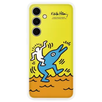 Чехол-крышка Samsung Flipsuit Case для Galaxy S24FE, поликарбонат/термополиуретан, желтый (EF-MS721CYEGRU)