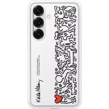 Чехол-крышка Samsung Flipsuit Case для Galaxy S25, поликарбонат/термополиуретан, белый (EF-MS931CWEGRU)