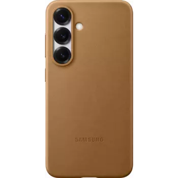 Чехол-крышка Samsung Kindsuit Case для Galaxy S25, пластик / микрофибра, золото (EF-VS931PLEGRU)