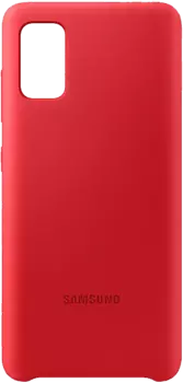 Чехол-крышка Samsung PA415TREGRU для Galaxy A41, силикон, красный