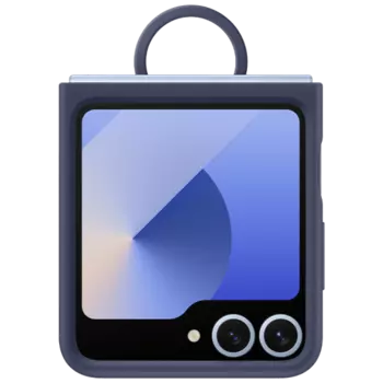 Чехол-крышка Samsung PF741TNEGRU для Z Flip 6, силикон, синий