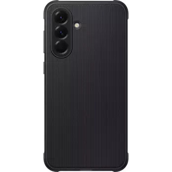 Чехол-крышка Samsung Rugged Case для Galaxy A56, силикон, черный (EF-RA566CBEGRU)