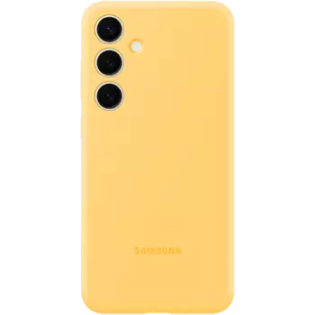 Чехол-крышка Samsung Silicone Case для Galaxy S24+, силикон, желтый (EF-PS926TYEGRU)