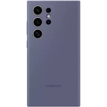 Чехол-крышка Samsung Silicone Case для Galaxy S24 Ultra, силикон, фиолетовый (EF-PS928TVEGRU)