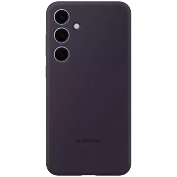 Чехол-крышка Samsung Silicone Case для Galaxy S24, силикон, тёмно-фиолетовый (EF-PS921TEEGRU)